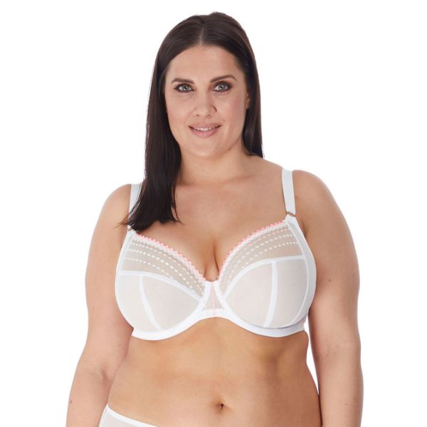 Matilda' plunge bra, hvit