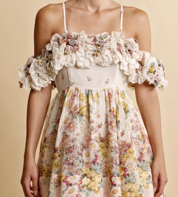 Organza Strap Dress - Daisy Dreams - Image 2