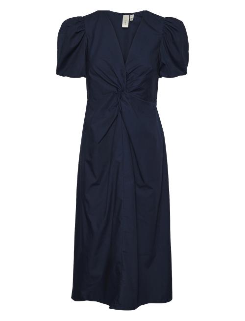 Stray Midi Dress - Navy Blazer