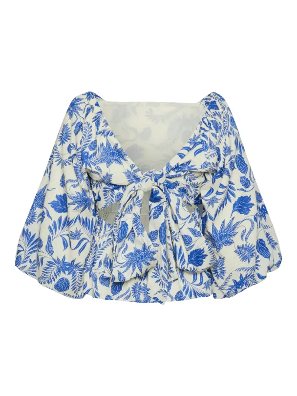 Billie 3/4 Top - Star White  - Image 2