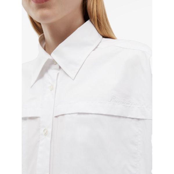 Poplin Oversized Shirt - Bright White