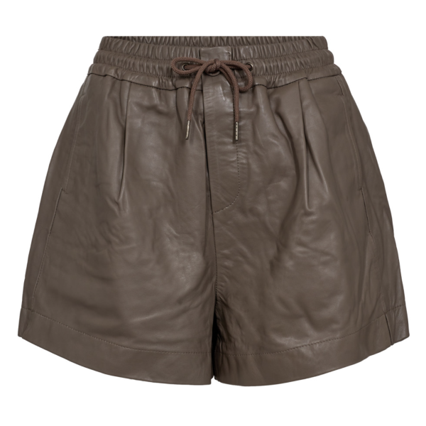 New Phoebe CC Leather shorts  |  New Phoebe CC Leather shorts fra Co´Couture