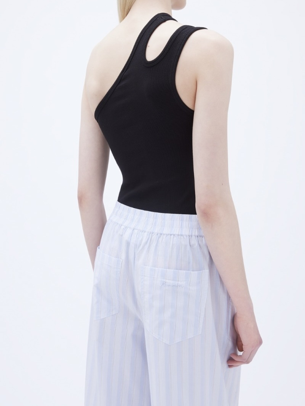 Striped Wide Pants - Image 1