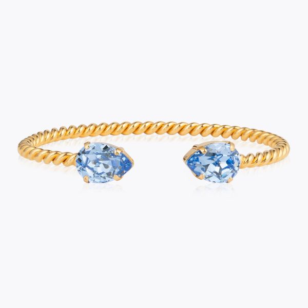 Mini Drop Bracelet - Light Sapphire