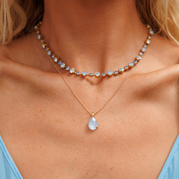 Mini Drop Necklace - Sky Ignite - Image 2