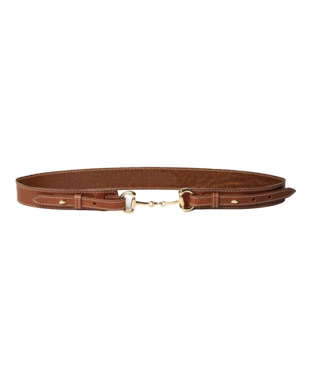 Gadia Belt - Cognac Gold
