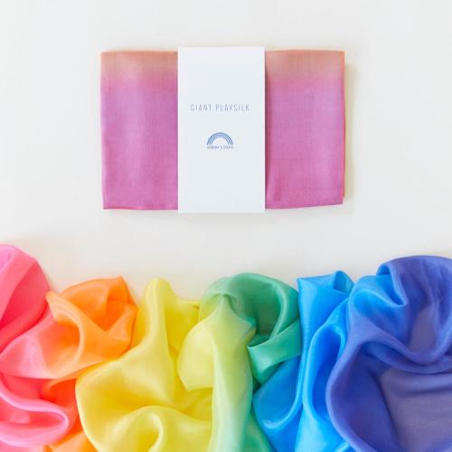 Sarah´s Silks | Giant Playsilk - Rainbow