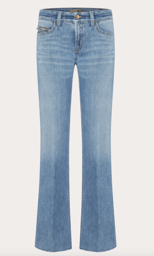 Paris Flared Sunny Jeans  |  Paris Flared Sunny Mid Used Jeans fra Cambio