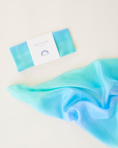 SARAH´S SILKS - MINI PLAYSILK SEA