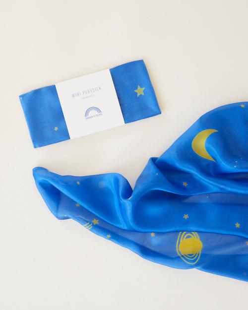 Sarah´s Silks | Mini Playsilk - Starry Night