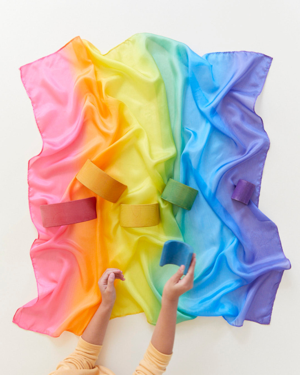 Sarah´s Silks | Playsilk - Rainbow - Image 2