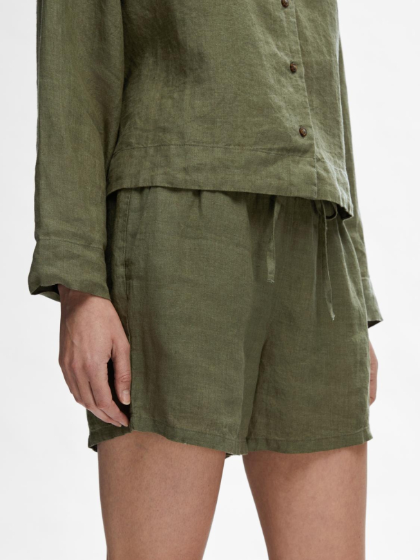 SELECTED FEMME Linnie Linen Shorts - Image 4