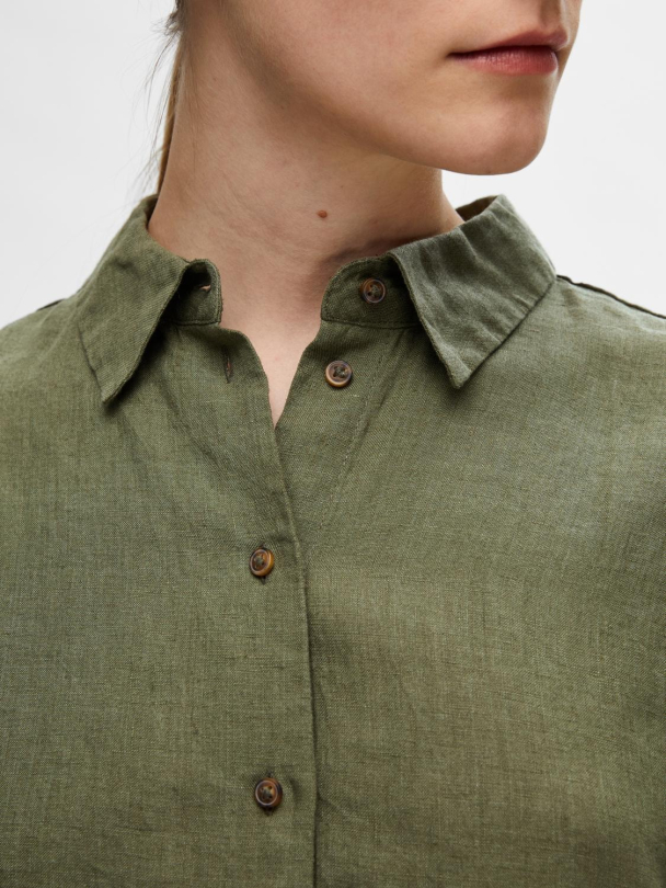 SELECTED FEMME Linnie Linen Shirt - Image 3