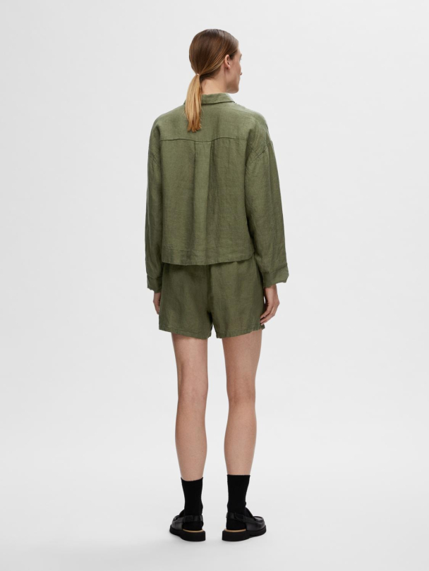 SELECTED FEMME Linnie Linen Shirt - Image 4