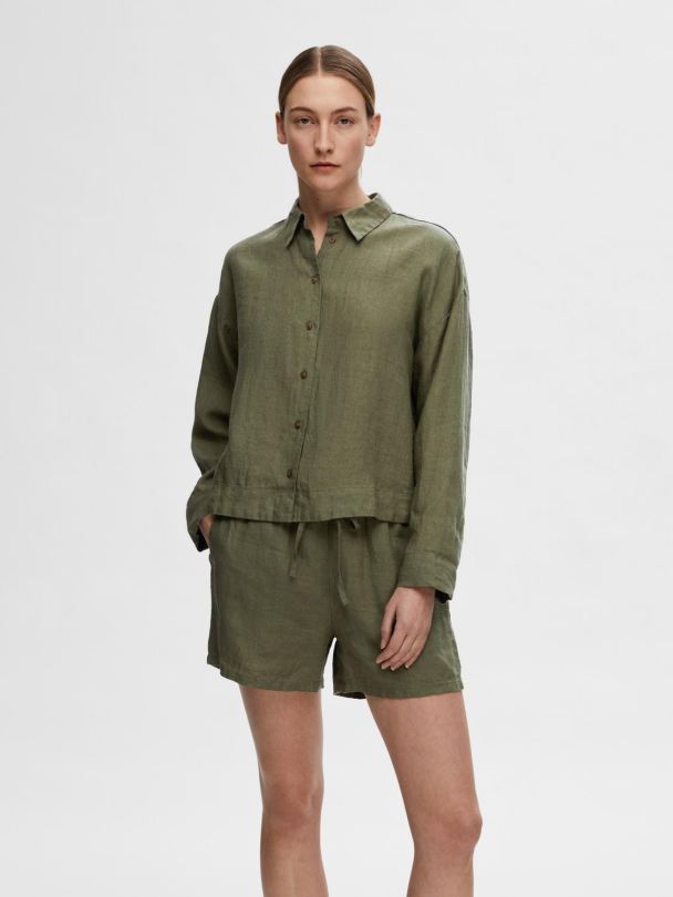SELECTED FEMME Linnie Linen Shirt - Image 5