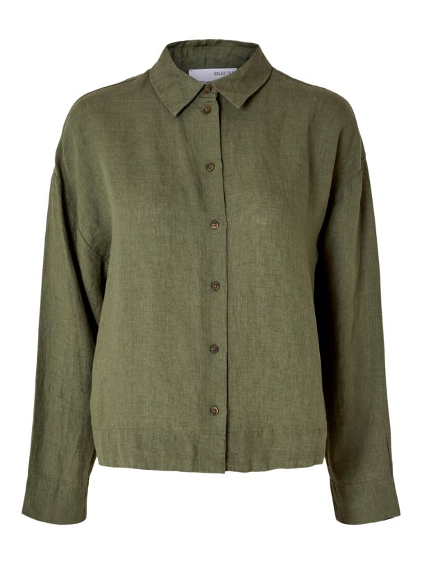 SELECTED FEMME Linnie Linen Shirt - Image 1
