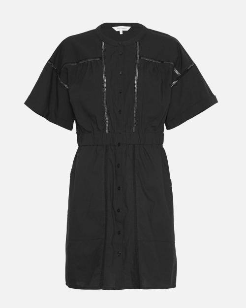 Erendia SS Shirt Dress - Black