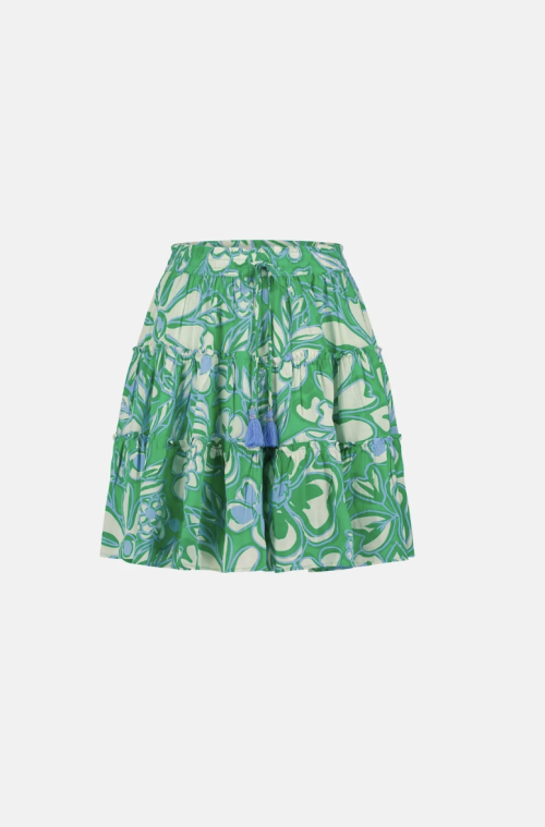 Mitzi Skirt Green Apple |  Mitzi Skirt Green Apple/Grass Is Green Streisand fra Fabienne Chapot