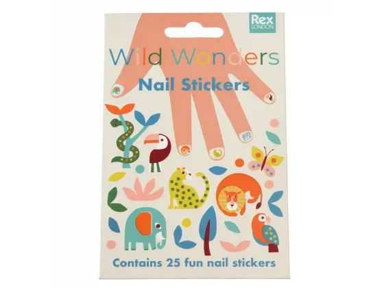 Negleklistremerker - Wild Wonders