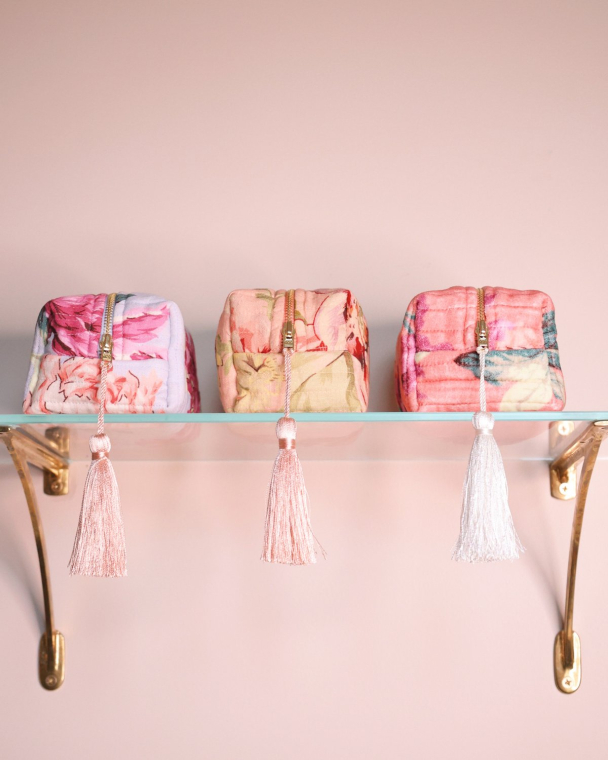 Cosmetic Bag Linen - Poppy field - Image 2