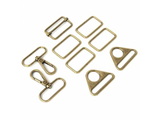 LST118SA Townsend Travel Bag Hardware Kit Antique # LST118SA