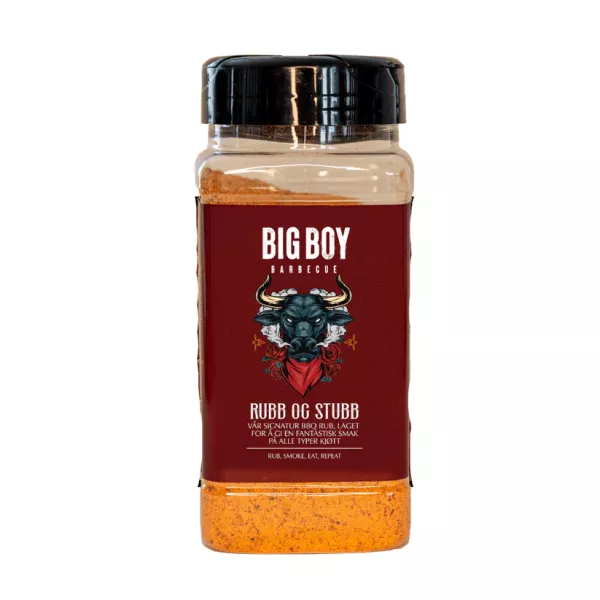 Big Boy BBQ Rubb og Stubb 180gr