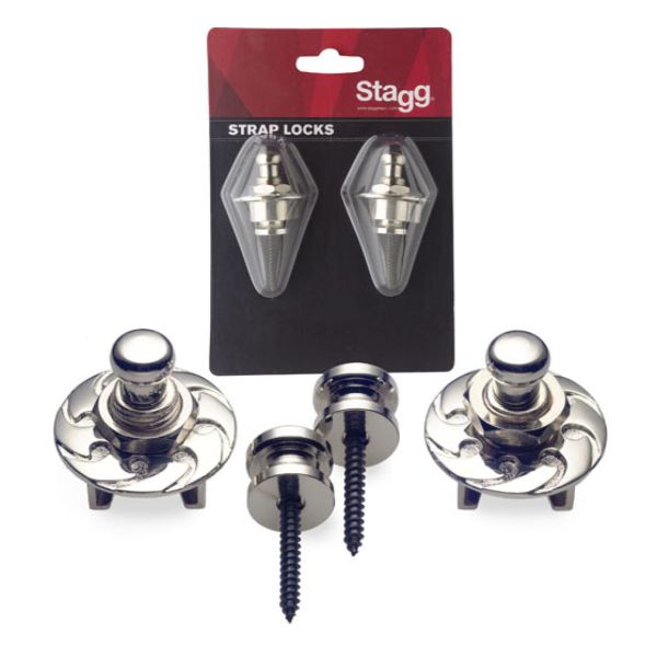 Strap lock Button Sett