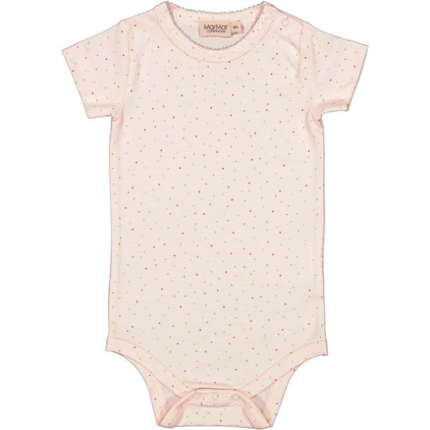 Body Plain Modal Smooth SS - Tivoli Dots 