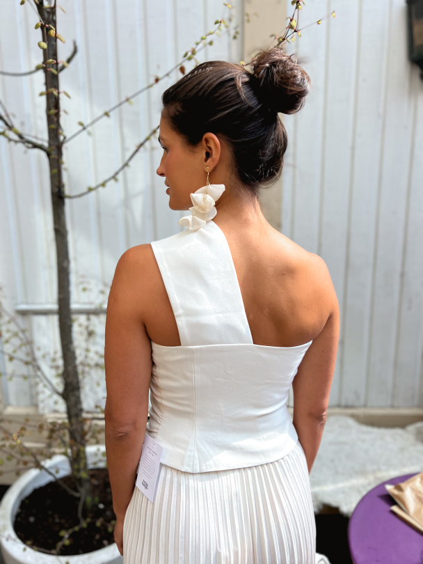 Lotus Top - Ivory  - Image 4