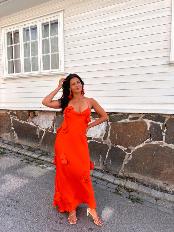 Zinnia Dress - Candy Apple - Image 7