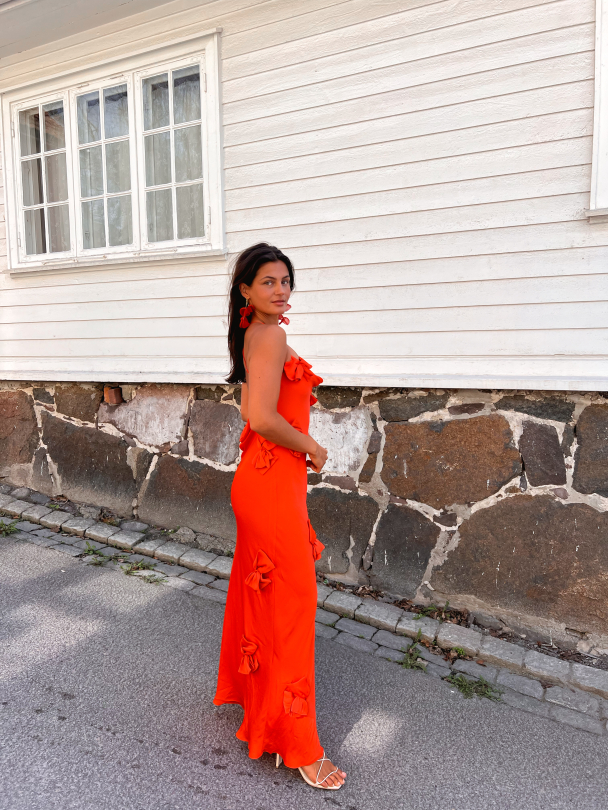 Zinnia Dress - Candy Apple - Image 8