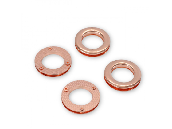 STS228C Four Screw Together Grommets 1" Rose Gold # STS228C