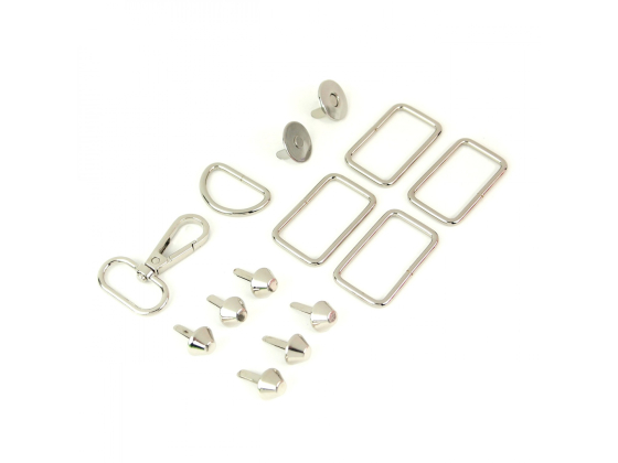 LST118SS Townsend Travel Bag Hardware Kit Nickel # LST118SS