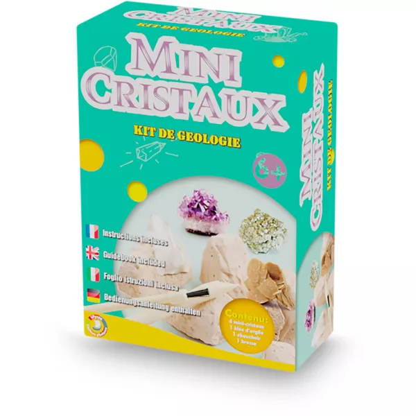 Mini arkeolog-sett - Krystaller
