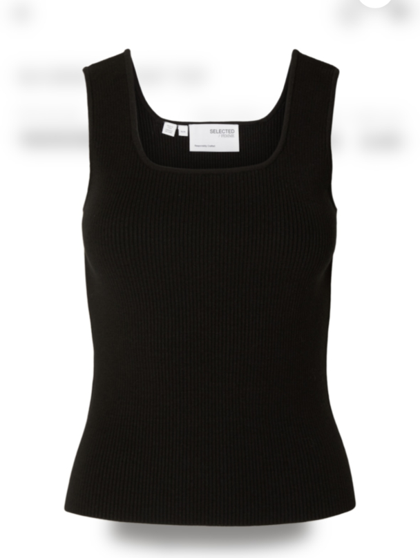 Jenny Knit Top - Black - Image 1