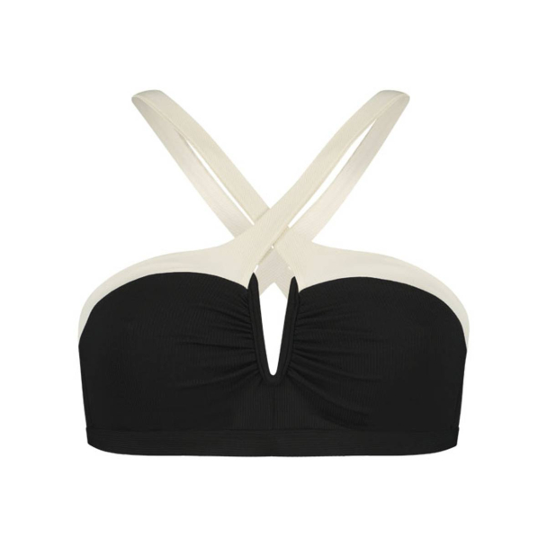 Vanilla & Black bikinitopp - Image 1