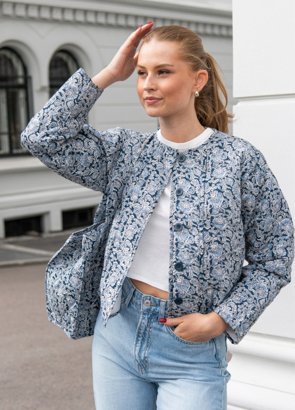 Adele Jacket - Soft Sea  - Image 2