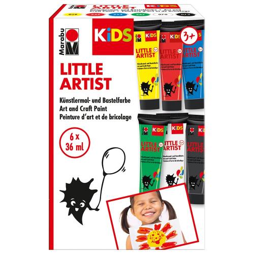 Marabu KiDS Little Artist Sett – 6 x 36ml