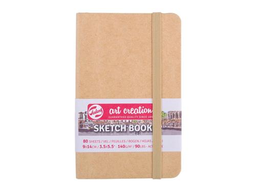 Art Creation Skissebok m/strikk 140g 9x14cm – Kraft