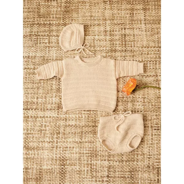 Filip sweater, diaper pants & bonnet