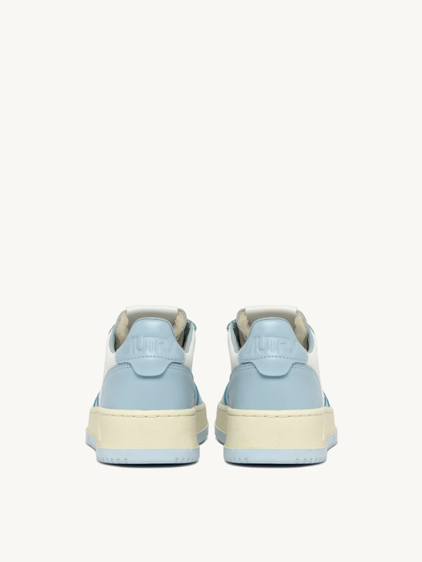 Medalist Low - White/Light Blue - Image 4
