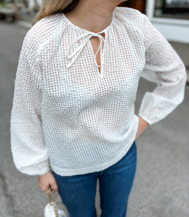 Tascha Blouse - White  - Image 1
