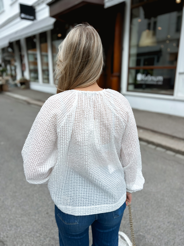 Tascha Blouse - White  - Image 6