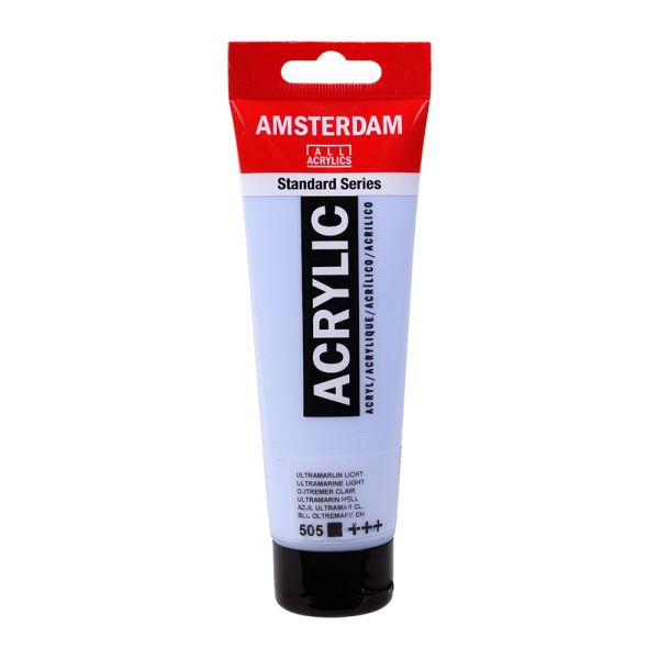 Amsterdam Standard Akryl 120ml – 505 Ultramarine Light