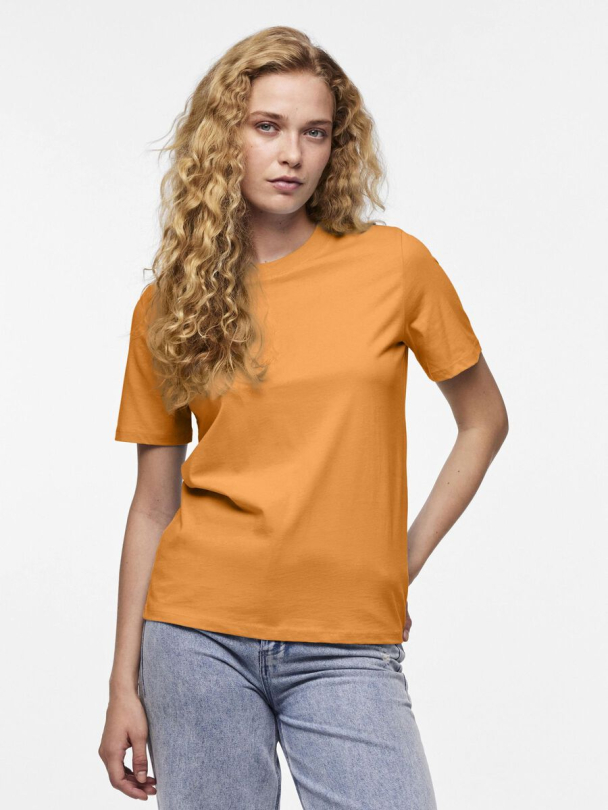 PIECES Ria Solid Tee - Image 1