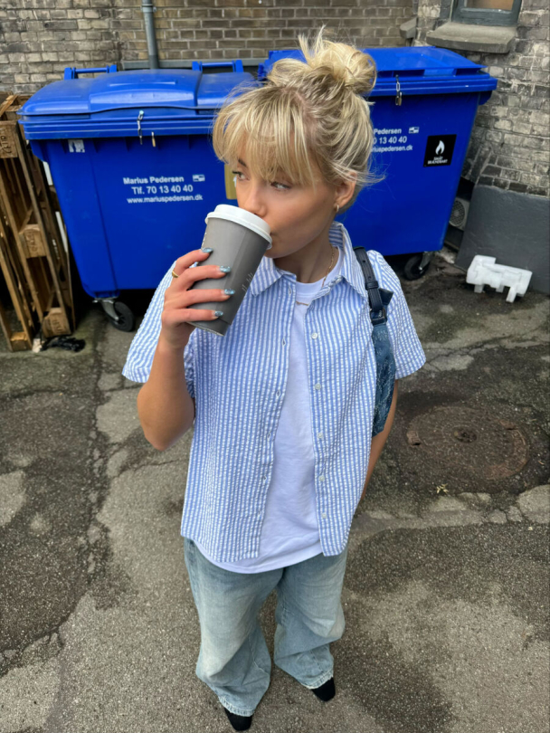 PIECES Sally Loose Shirt - Image 1