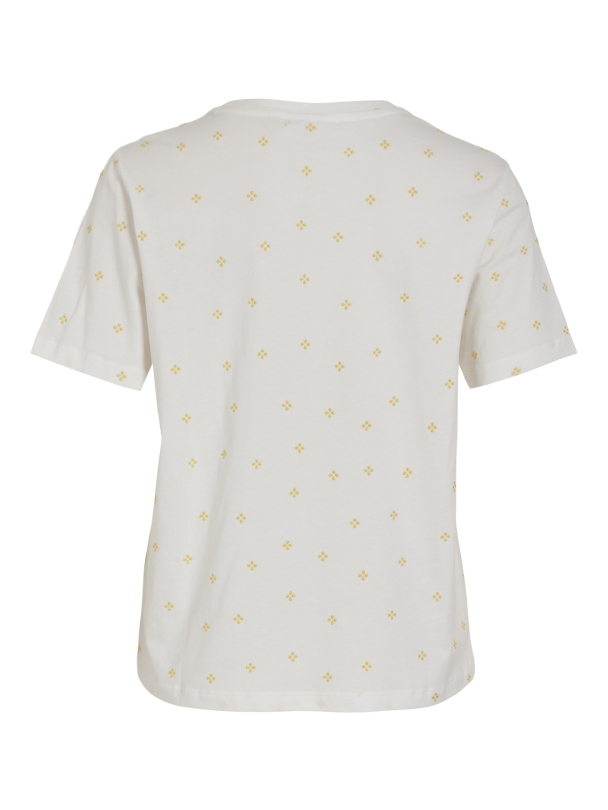 VILA Sybil Embrodery Tee - Image 2