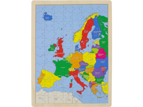Puslespill i tre - Europa