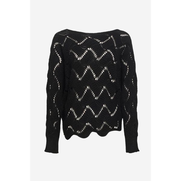 Taffy Knit Sweater - Black