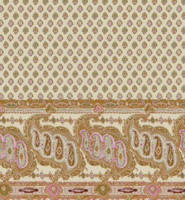 Cotton Slub Top - Paisley - Image 2
